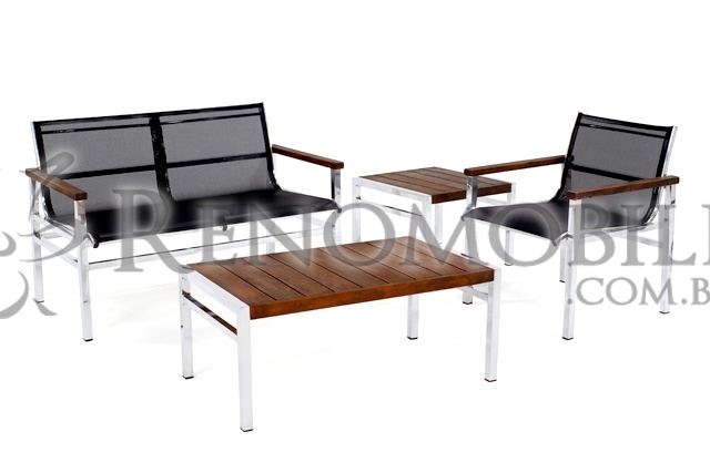 Mesas de Centro e  Lateral Deck e Cadeiras Fragata